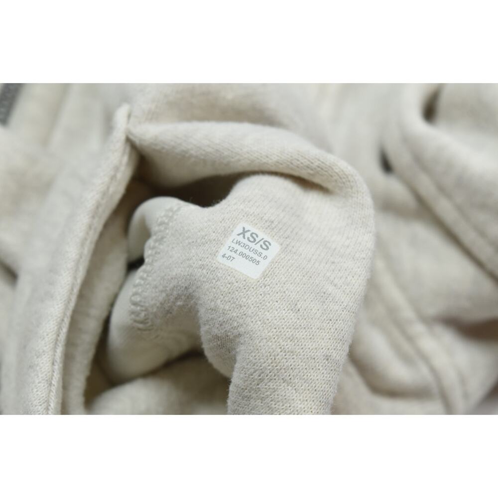 Lululemon Scuba Oversized 1/2 Zip Hoodie Womens XS/S Beige Long Sleeve - Picture 11 of 12